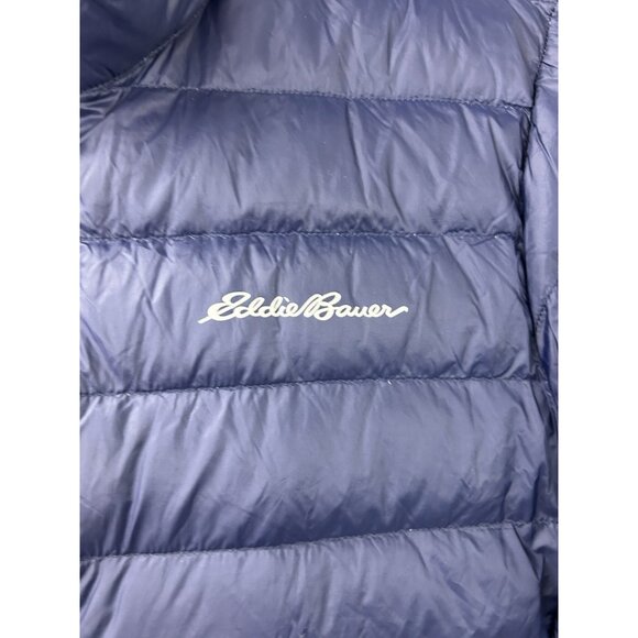 Eddie Bauer Jacket Mens XL Navy Blue Puffer Down EB650 Quilted Coat Outdoors - Picture 8 of 12
